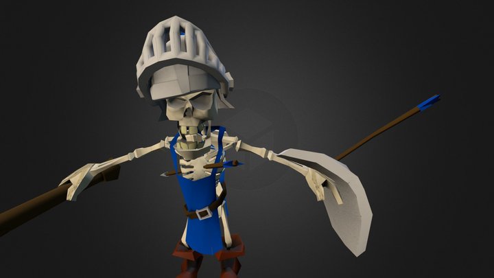 Skeleton Fbx 3D Model