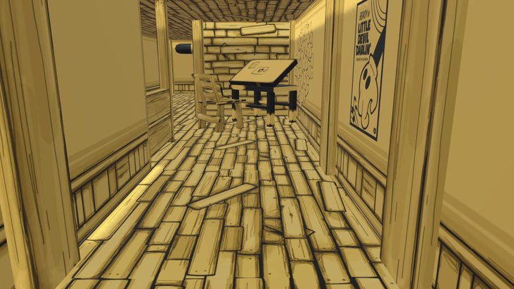 bendy chapter one map 3D Model