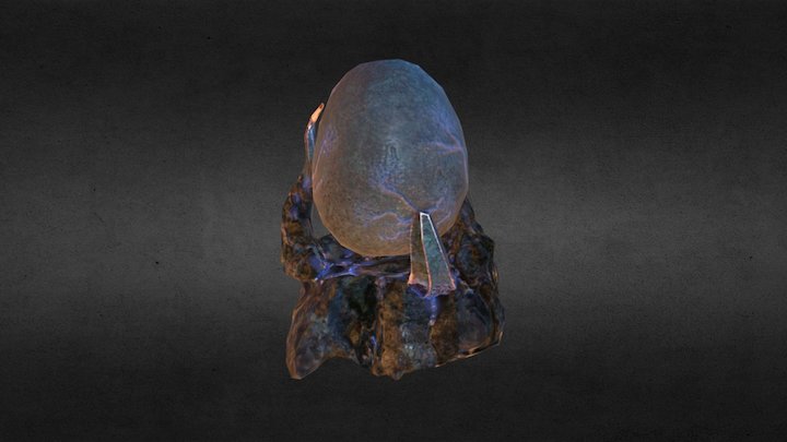 Alien egg hatchingmachine 3D Model