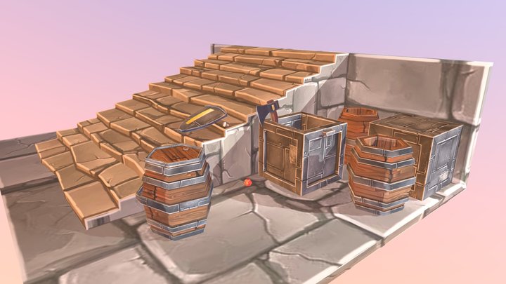 Les Objets 3D Model
