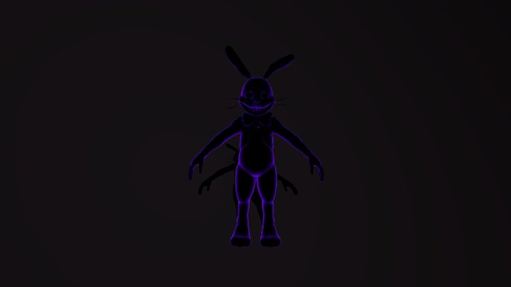 Glitchtrap fnaf plus glitchy add on!!! - 3D model by meepster