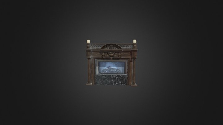 Fireplace 3D Model