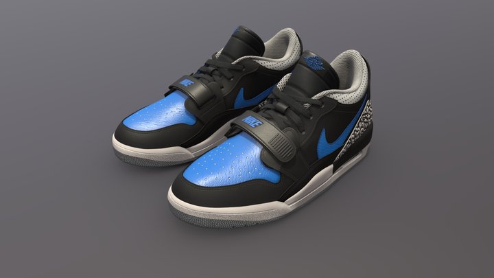 Nike AIR Jordan Legacy 312 Low Shoes 3D Model