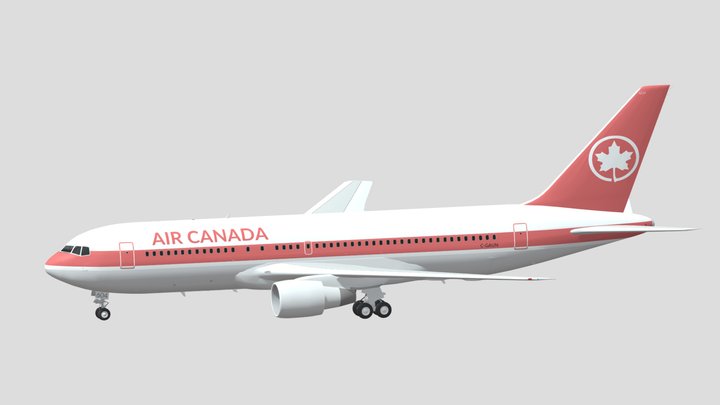 boeing 767 3D Model