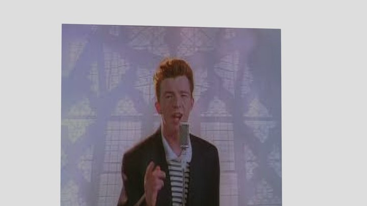 simple rick roll – Free 3D Model STL