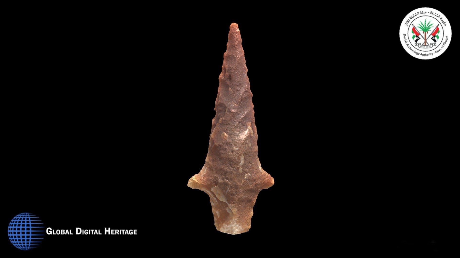 Neolithic Stone Arrowhead, Mleiha, Sharjah, UAE - Download Free 3D ...