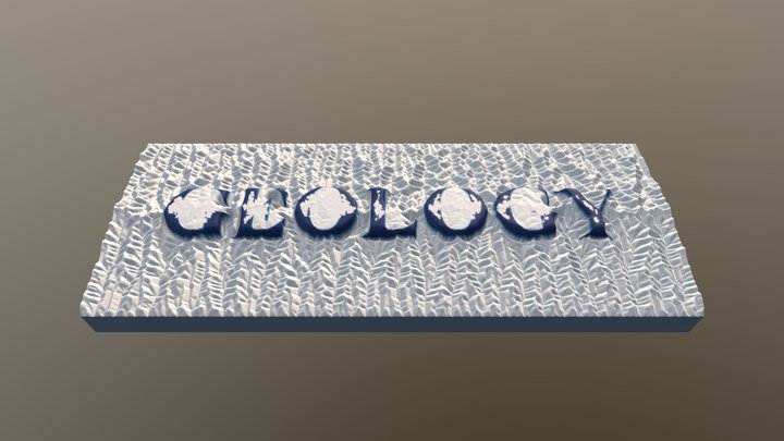 Eroding into geology 3D Model