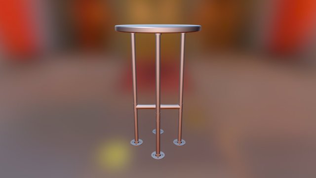 Bar geek - Tabouret 3D Model