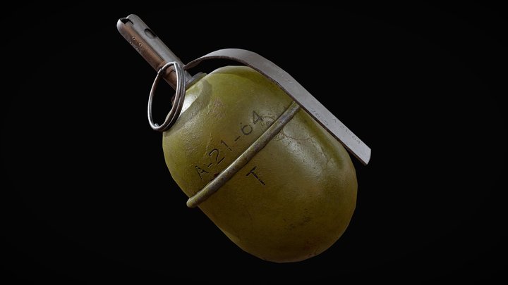 RGD5 grenade 3D Model
