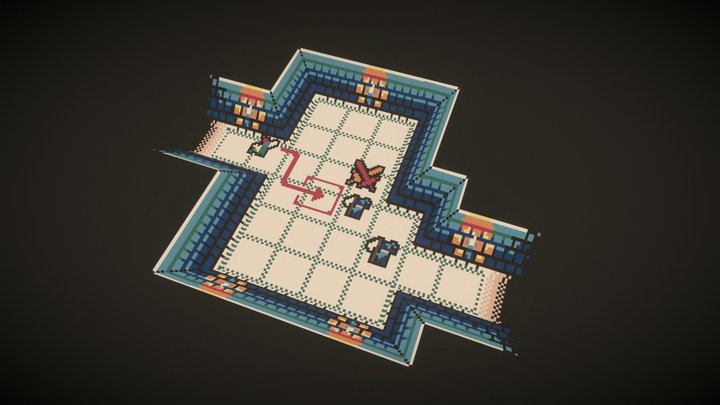It's a dungeoncrawler 3D Model