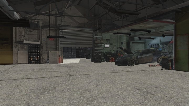 Garage 3D Model