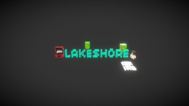 Lakeshore logo 3D Model