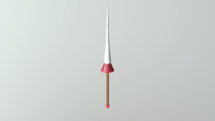Cyber Spear 3D Model