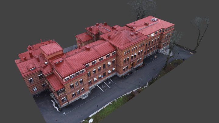 Sophiahemmet HusA 3D Model