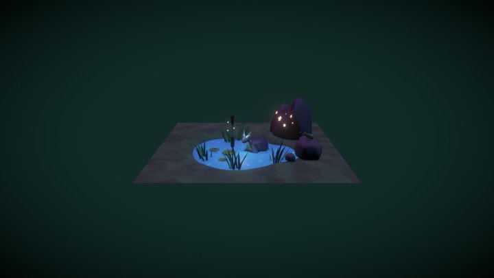 Year 2 As1 Resit / Pond 3D Model