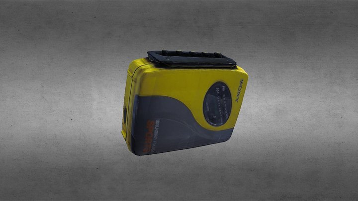 RADIO - WALMAN 3D Model
