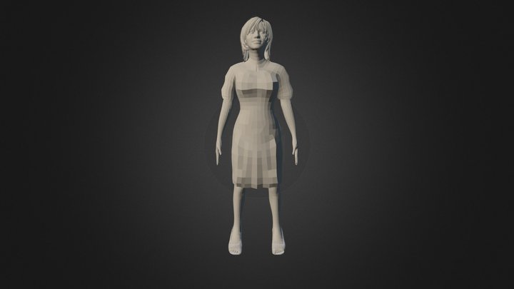 Female01 3D Model