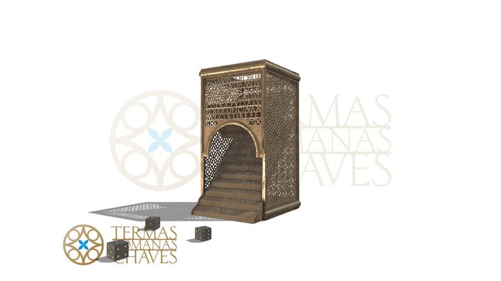 Pyrgus - Termas Romanas de Chaves 3D Model