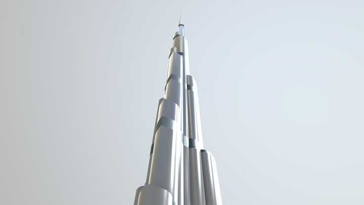 Burj-Khalifa 3D Models - Sketchfab