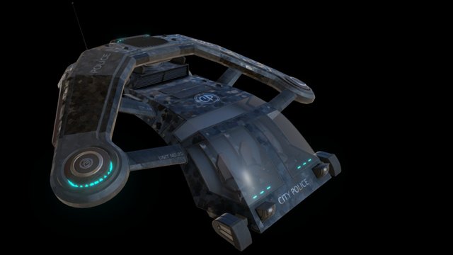 Hover Craft - Honey Bee 3D Model