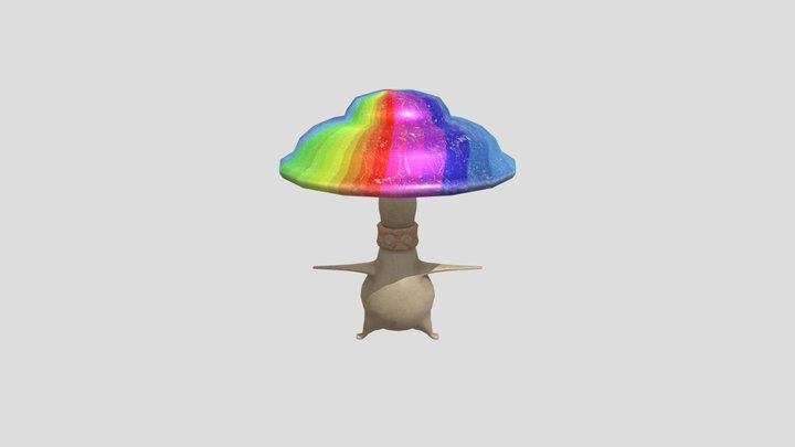 Mushroom Man 1 3D Model