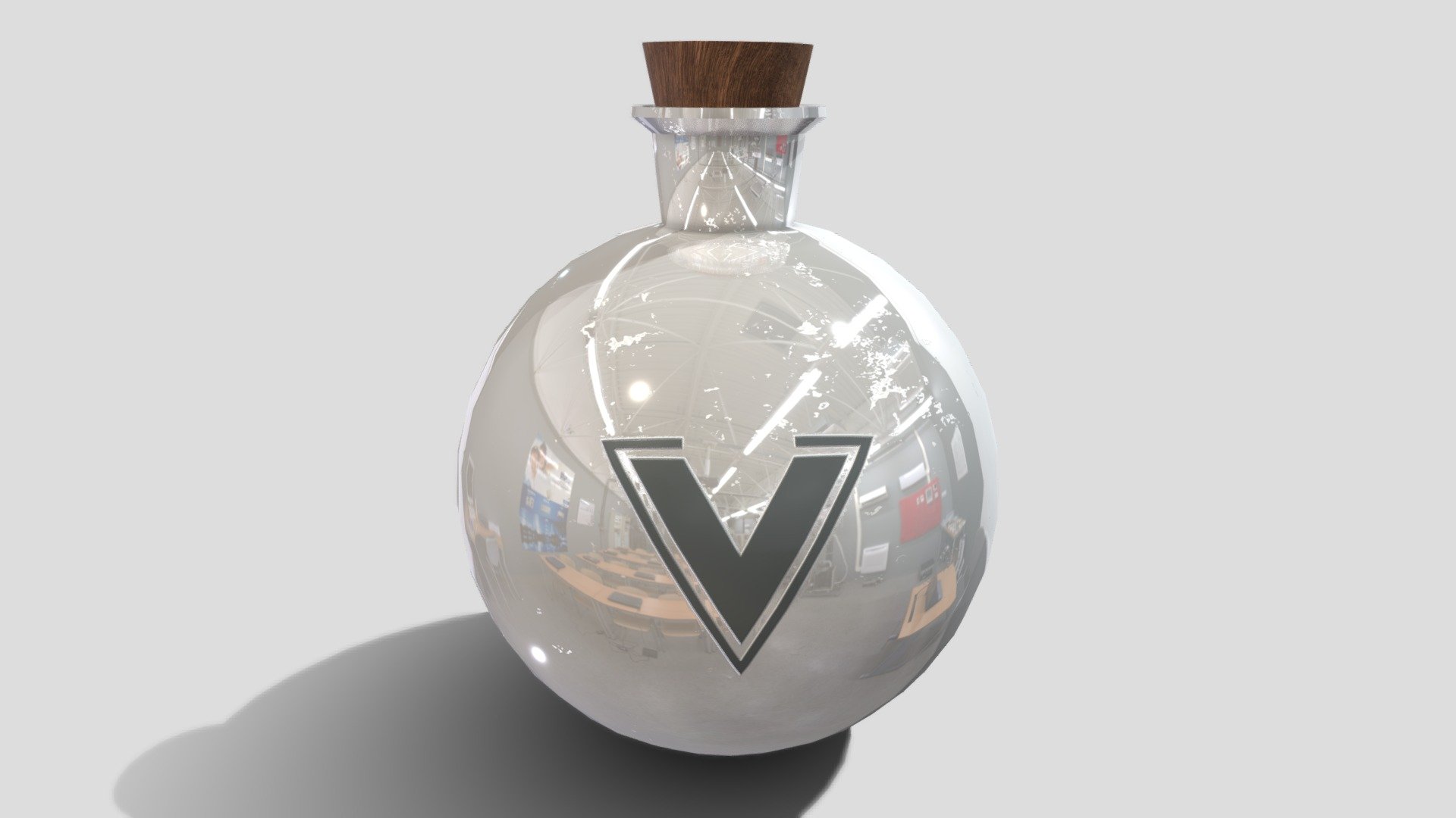 Potion Bottle - 3D model by bharathgowda9366 [5c83cca] - Sketchfab
