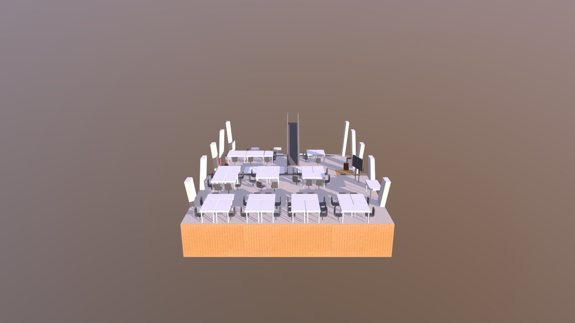3DGD Minor Room - 3D model by Dinkelaarniels [5c84dc0] - Sketchfab