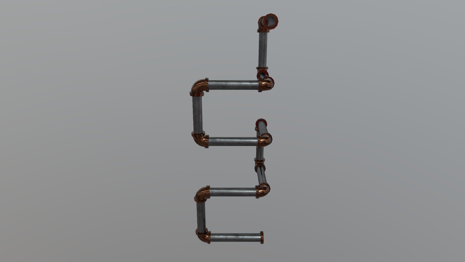 pipe shelf