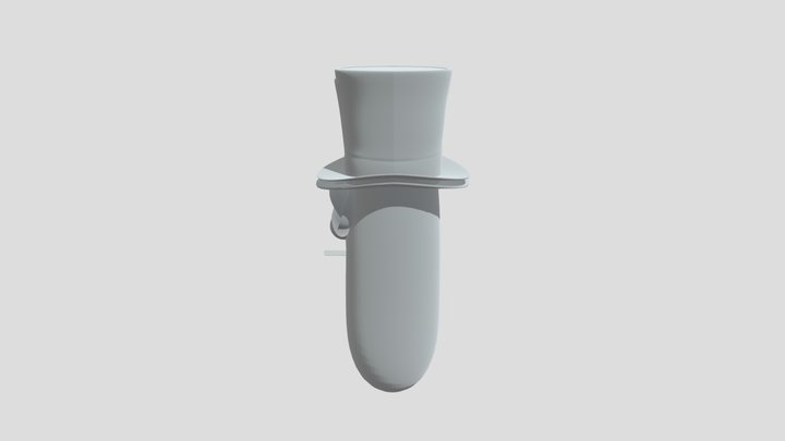 Lucas The Cucumber 3D Model