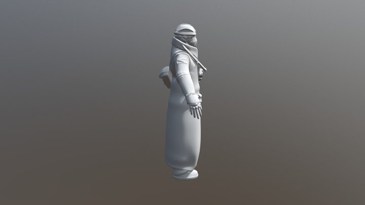 Kovic Character Model 3D Model