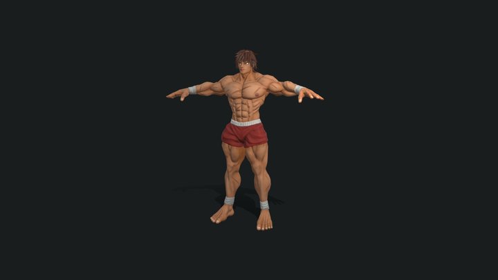 Charactere BAKI 3D model