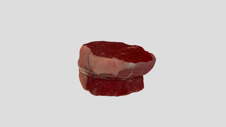 Strip loin medallion 3D Model