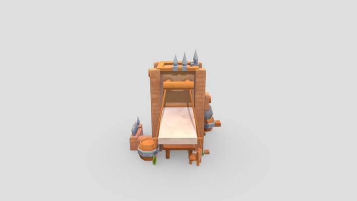 casual tower 3D Model