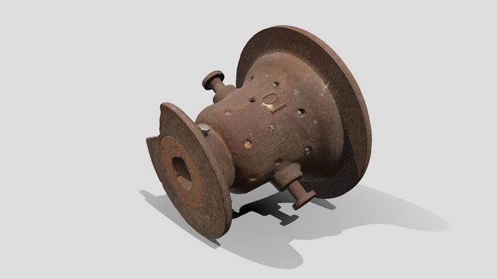 Bell Founding: Loam mould casting case 3D Model