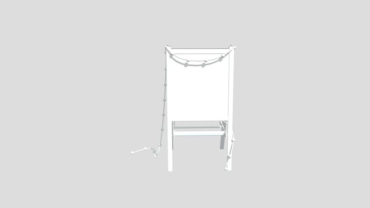 MENU BOARD 3D Model