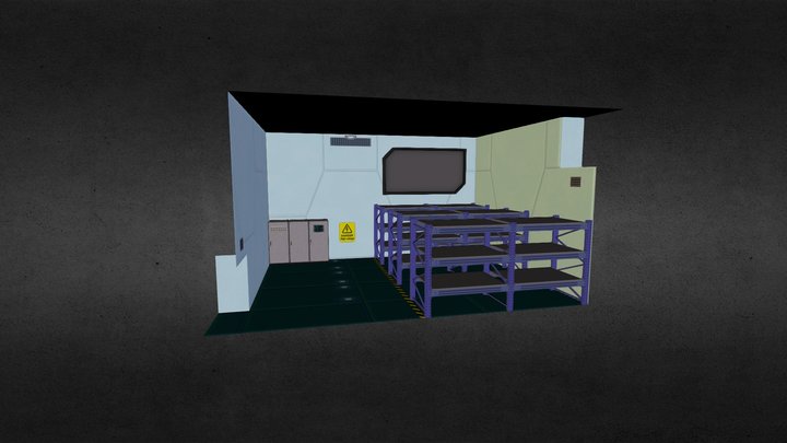 Labor-Storage Scene 3D Model