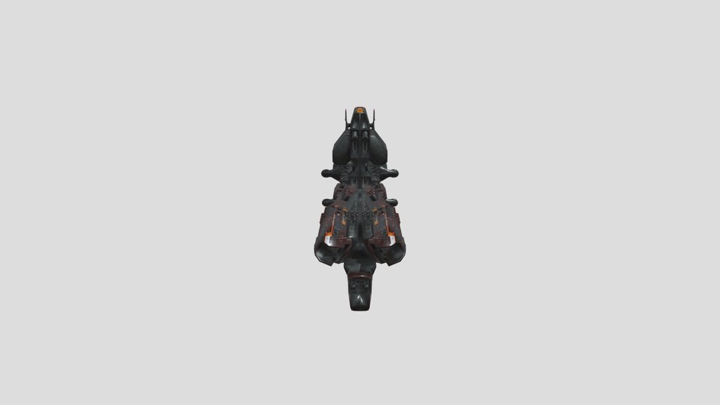 Scifi Space Battle Ship