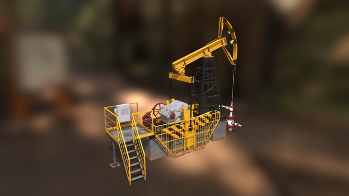 The Pumpjack 3D Model