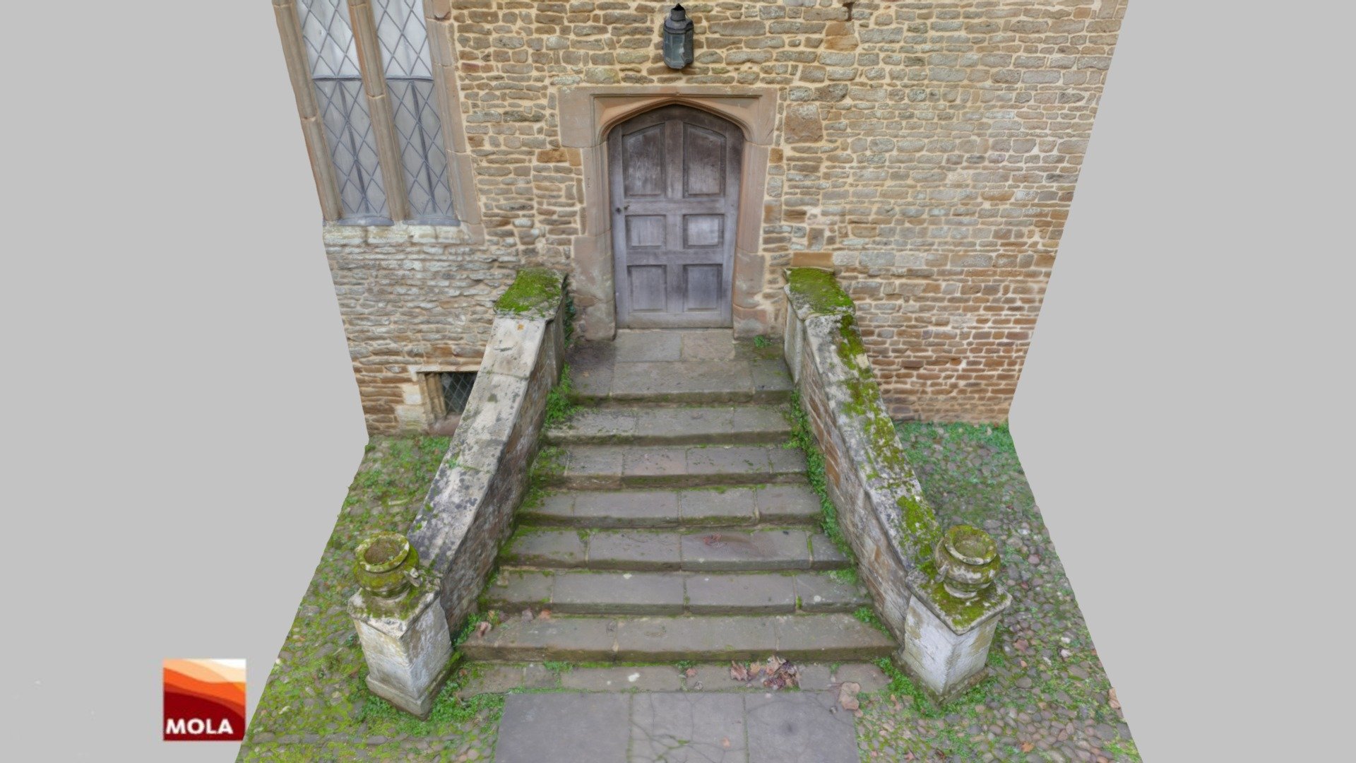 Door to the Great Hall, Canons Ashby