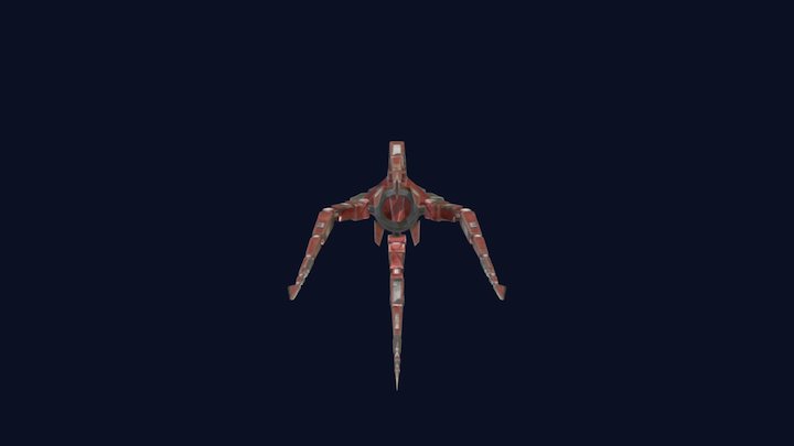 Spaceship 3D Model