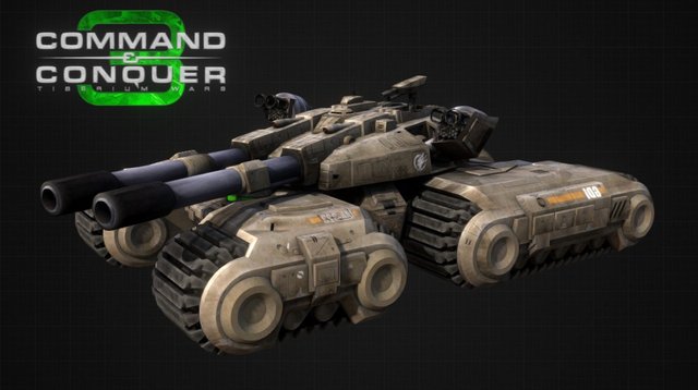 Mammoth Tank 3D Model