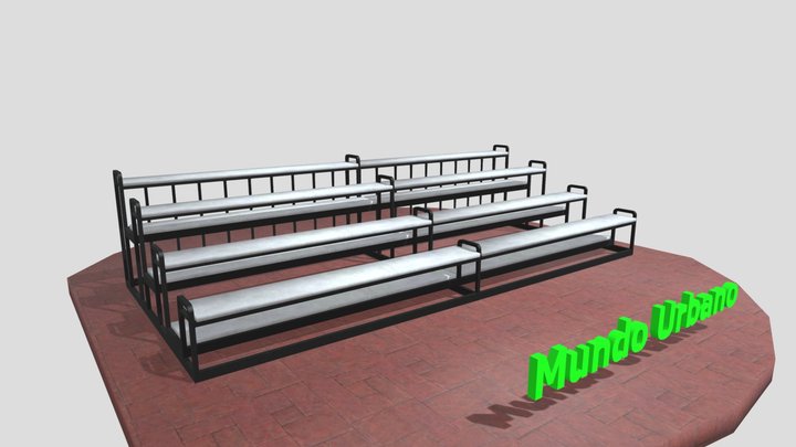 Grada Fija 5x 2.30x 2.14 3D Model