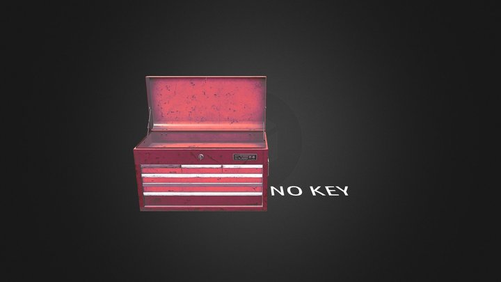 metal_tool_kit_box 3D Model