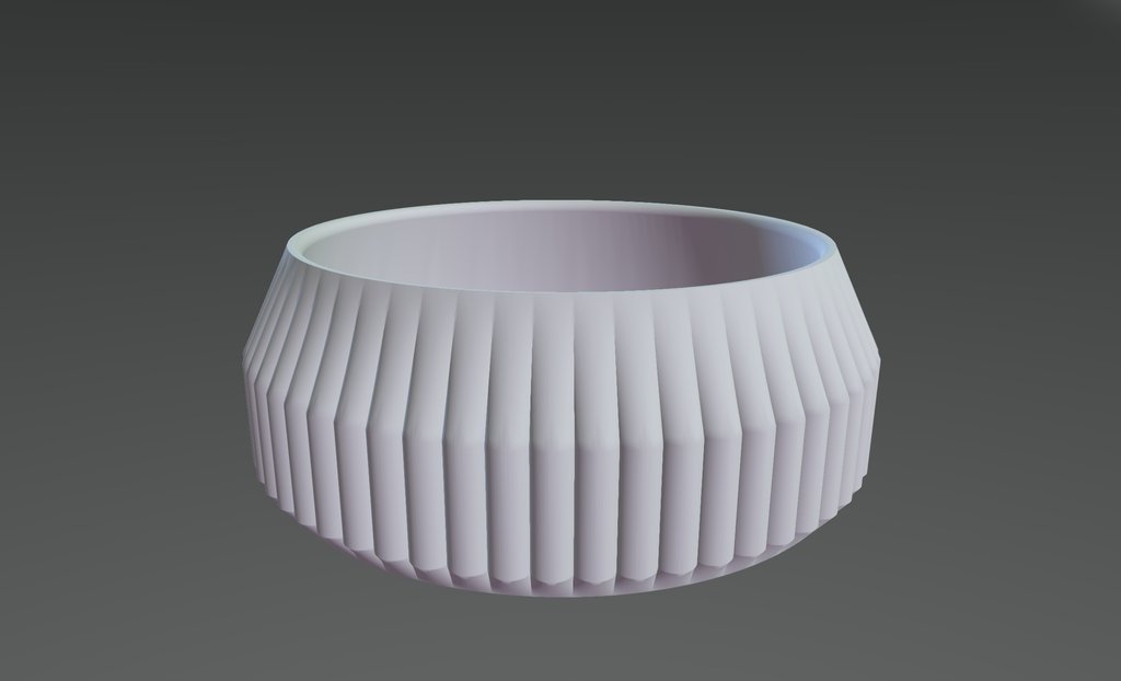 Striped Tray