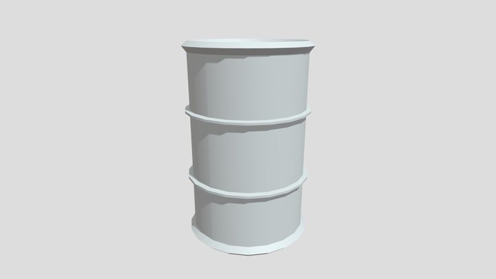 Oil Drum AZ 3D Model