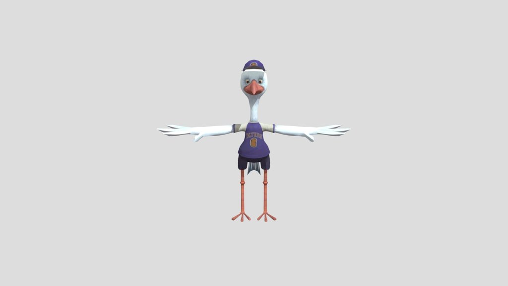 Baseball Stork (Chicken Little)