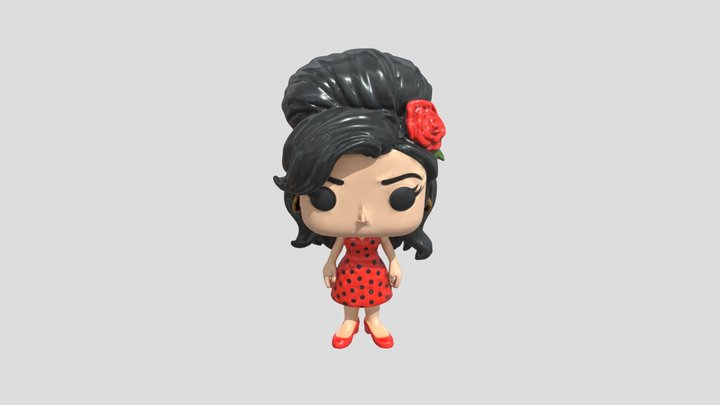amy  winehouse 3D Model