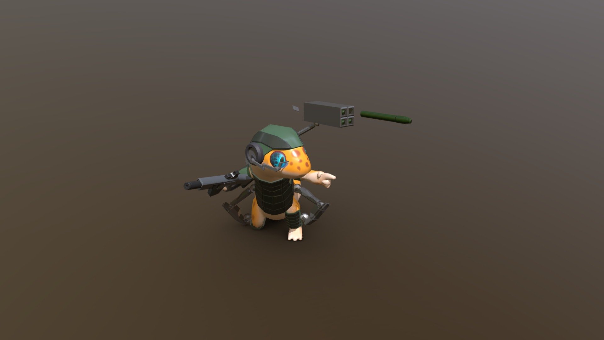 Sci-Fi_Power-Armor_Gecko - 3D model by Tosaki_Umi [5c8b5ef] - Sketchfab