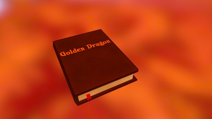 Dragon Book 3D Model