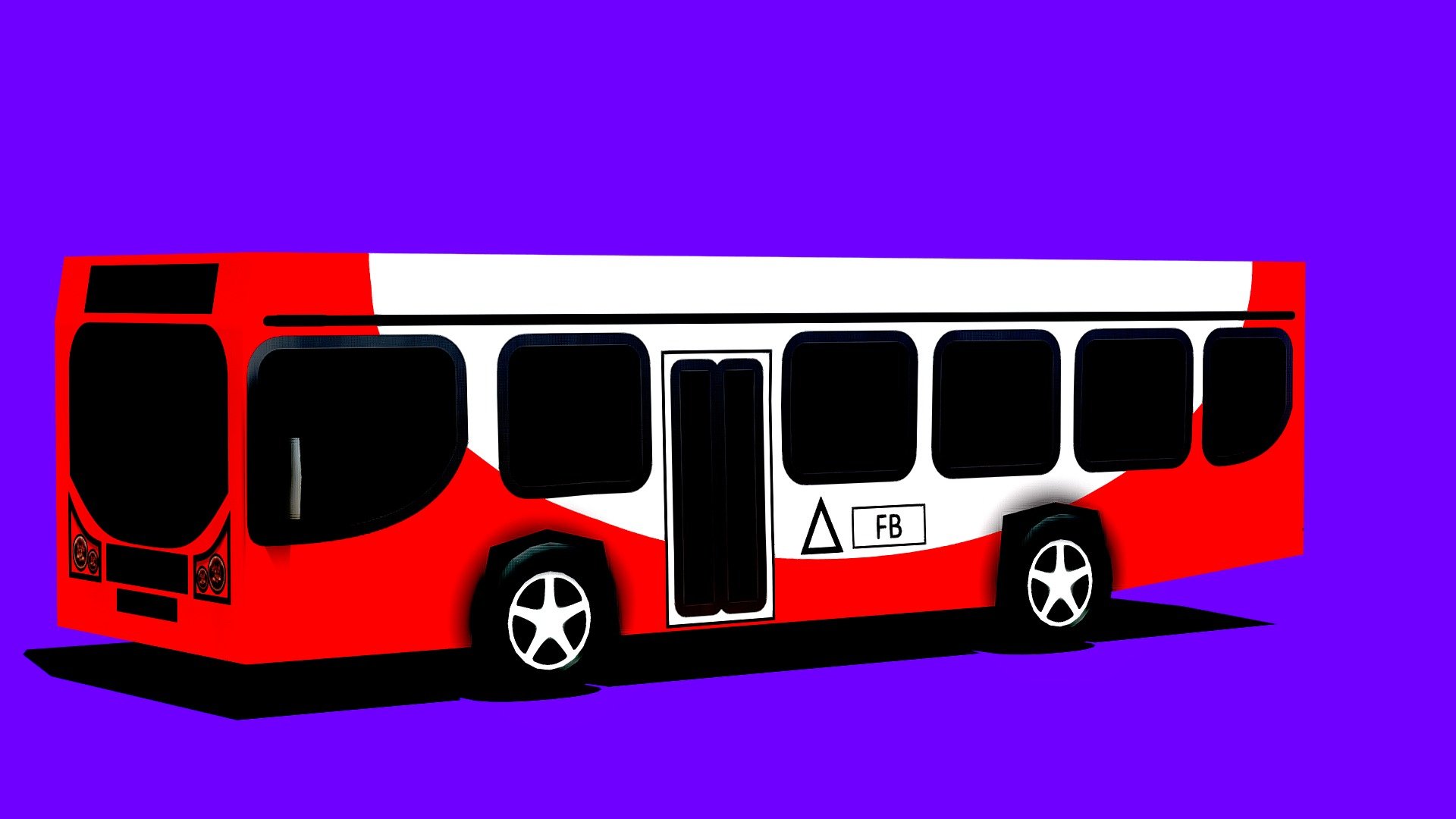 LowPoly Bus